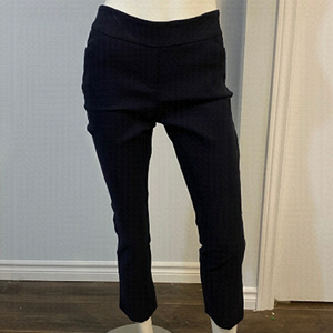 REITMANS 6P Black dress pants pockets Petites